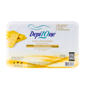 Cera Depilatória Chocolate Branco 1kg