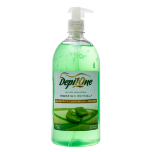Gel Pós-Depilatório Aloe Vera, Camomila e Mentol 1kg